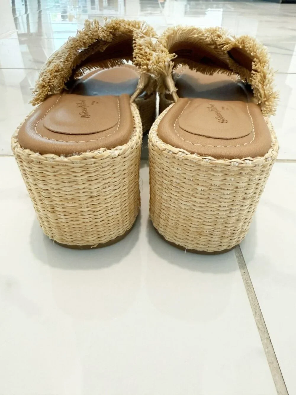 Women's Sally Platform Heels with Memory Foam Insole - Universal Thread 8.5 - Picture 5 of 13